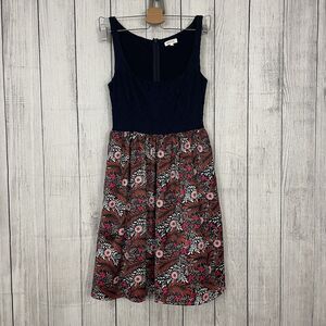 Weston Women's Size 0 Multicolor Floral Tulle Lined Knee-Length Dress